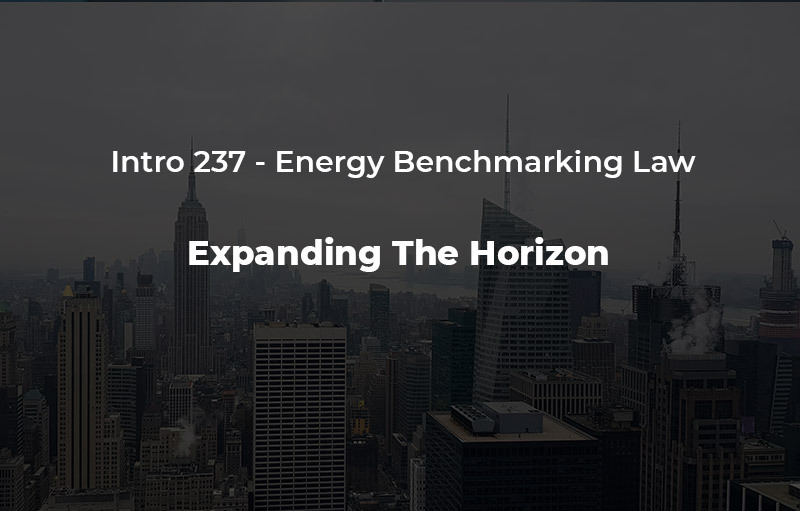 Intro 237 - NYC Building Benchmarking