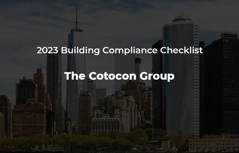 NYC Compliance Checklist for Buildings 2023