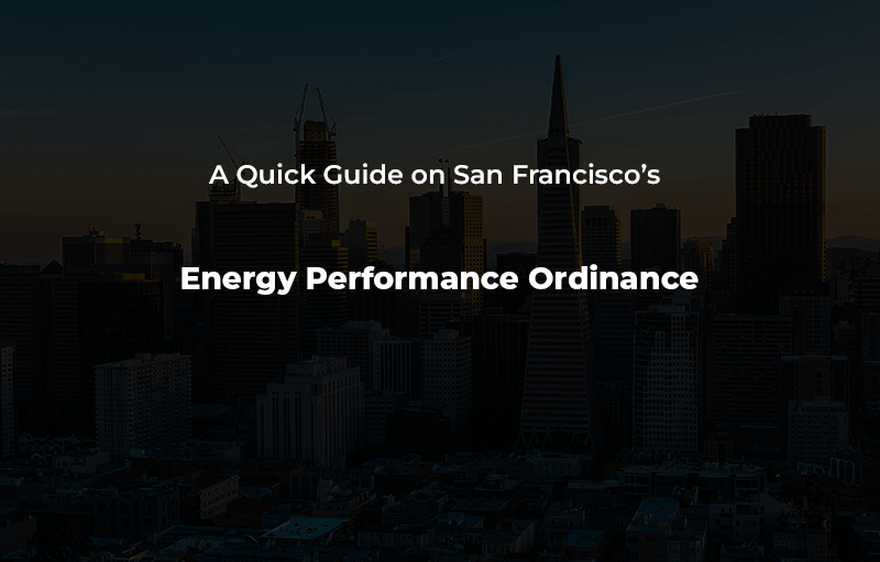 San Francisco Energy Performance Ordinance