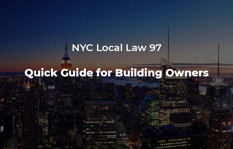Guide for Building Owners on NYC LL97